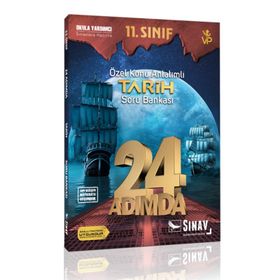 11. Sınıf Tarih 24 Adımda Özel Konu Anlatımlı Soru Bankası Sınav Dergisi Yayınları
