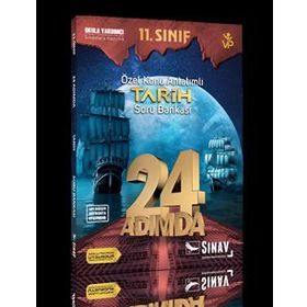 11. Sınıf Tarih 24 Adımda Özel Konu Anlatımlı Soru Bankası Sınav Dergisi Yayınları