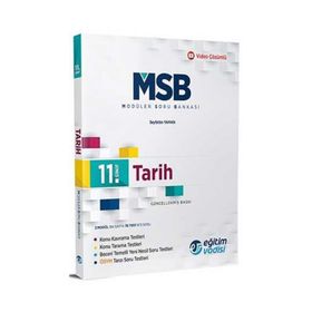 11. Sınıf Tarih Güncel MSB Modüler Soru Bankası-Eğitim Vadisi