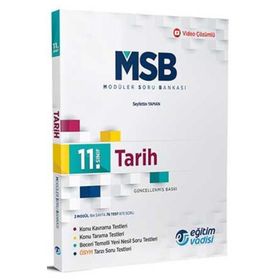 11. Sınıf Tarih Güncel MSB Modüler Soru Bankası-Eğitim Vadisi
