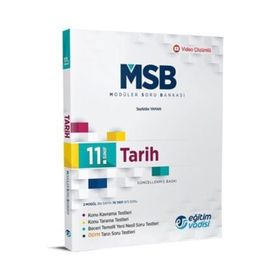 11. Sınıf Tarih Güncel MSB Modüler Soru Bankası-Eğitim Vadisi