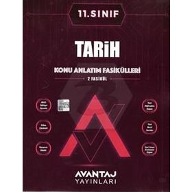 11.sınıf Tarih Konu Anlatım Fasikülleri - Avantaj Yayınları