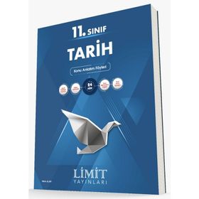 11. Sınıf Tarih Konu Anlatım Föyleri Limit Yayınları