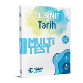11.Sınıf Tarih Multi Test Soru Bankası Çek Kopar - Eğitim Vadisi Yayınları