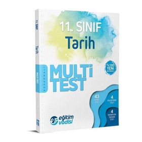 11.Sınıf Tarih Multi Test Soru Bankası Çek Kopar - Eğitim Vadisi Yayınları