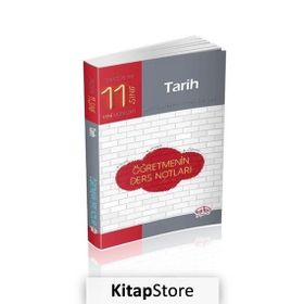 11. Sınıf Tarih Öğretmenin Ders Notları Editör Yayınları