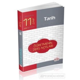 11. Sınıf Tarih Öğretmenin Ders Notları Editör Yayınları