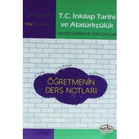 11. Sınıf Tarih Öğretmenin Ders Notları - Hüseyin Gül