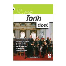 11 Sınıf Tarih Özet Pano Yayınevi