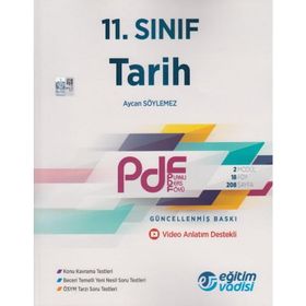 11.Sınıf Tarih PDF Eğitim Vadisi Yayınları