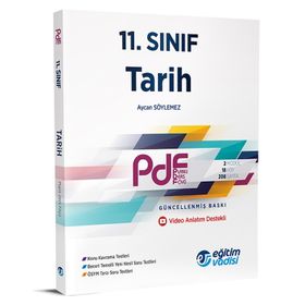 11.Sınıf Tarih PDF Eğitim Vadisi Yayınları