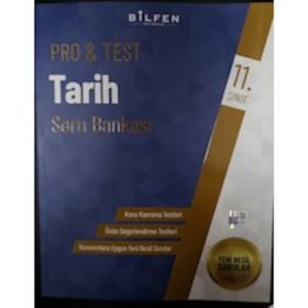 11. Sınıf Tarih ProTest Soru Bankası-Bilfen Yayınları