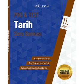 11. Sınıf Tarih ProTest Soru Bankası-Bilfen Yayınları