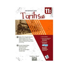 11. Sınıf Tarih Seti Çap Yayınları