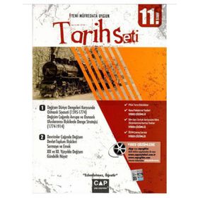 11. Sınıf Tarih Seti Çap Yayınları