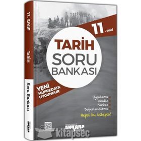 11.sınıf Tarih Soru Bankası Ankara Yayın
