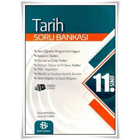 11. Sınıf Tarih Soru Bankası Bilgi Sarmal Yayınları