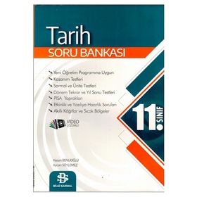 11. Sınıf Tarih Soru Bankası Bilgi Sarmal Yayınları