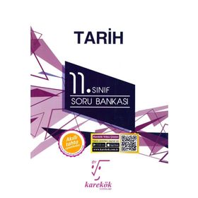 11. Sınıf Tarih Soru Bankası Karekök Yayınları
