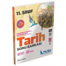 11. Sınıf Tarih Soru Bankası Muba Yayınları