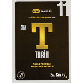11. Sınıf Tarih Soru Bankası Sınav Dergisi Yayınları