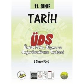 11. Sınıf Tarih Ünite Değerlendirme Sınavı-Pano Yayınları