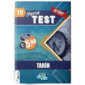 11. Sınıf Tarih Yaprak Test-Tümler Yayınları