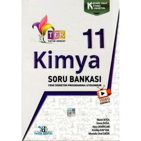 11. Sınıf Tek Kimya Soru Bankası Video Çözümlü Yayın Denizi Yayınları