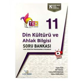 11.Sınıf Tek Serisi Video Çözümlü Din Kültürü ve Ahlak Bilgisi Soru Bankası Yayın Denizi Yayınları