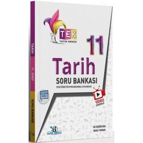 11. Sınıf Tek Serisi Video Çözümlü Tarih Soru Bankası Yayın Denizi Yayınları