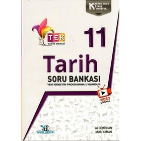 11. Sınıf Tek Serisi Video Çözümlü Tarih Soru Bankası Yayın Denizi Yayınları