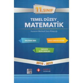 11. Sınıf Temel Düzey Matematik Kazanım Merkezli Soru Kitapçığı Sonuç Yayınları