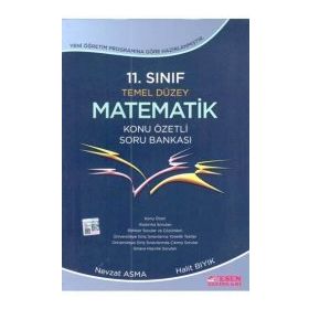 11 Sınıf Temel Düzey Matematik Konu Özetli Soru Bankası Esen Yayınları