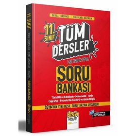 11. Sınıf Tüm Dersler Eşit Ağırlık Sözel Soru Bankası Benim Hocam Yayınları