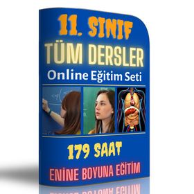 11. Sınıf Tüm Dersler Online Görüntülü Eğitim Seti - Kollektif