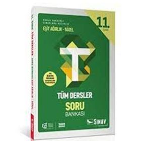 11. Sınıf Tüm Dersler Soru Bankası Eşit Ağırlık Sözel - Sınav Yayınları
