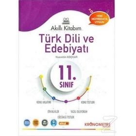 11. Sınıf Türk Dili Ve Edebiyatı Akıllı Kitabım-Kronometre Yayınları