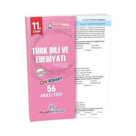11. Sınıf Türk Dili Ve Edebiyatı Akıllı-Test Puan Yayınları