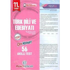 11. Sınıf Türk Dili Ve Edebiyatı Akıllı-Test Puan Yayınları