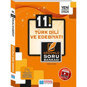 11. Sınıf Türk Dili ve Edebiyatı Çözümlü Soru Bankası Evrensel İletişim Yayınları
