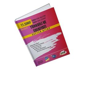 11. Sınıf Türk Dili ve Edebiyatı Defter Kitap 2023 - Ens Yayınları