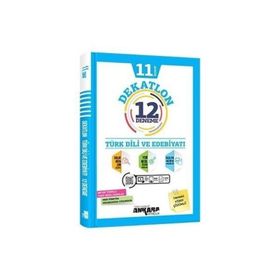 11. Sınıf Türk Dili ve Edebiyatı Dekatlon 12 Deneme-Ankara Yayınları