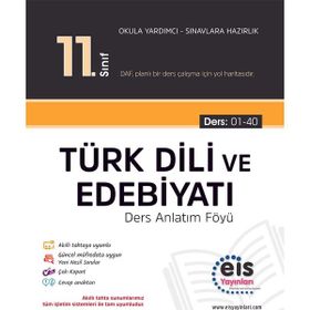 11. Sınıf Türk Dili Ve Edebiyatı Ders Anlatım Föyleri-Eis Yayınları