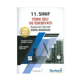 11. Sınıf Türk Dili ve Edebiyatı Kazanım Hücreli Soru Bankası-Seviye Yayınları