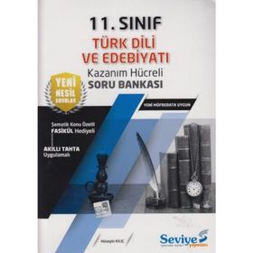 11. Sınıf Türk Dili ve Edebiyatı Kazanım Hücreli Soru Bankası-Seviye Yayınları