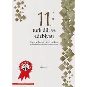 11. Sınıf Türk Dili ve Edebiyatı Konu Anlatımlı Zafer Yayınları