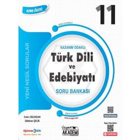 11. Sınıf Türk Dili ve Edebiyatı Konunun Özü Soru Bankası - Üçgen Akademi Yayınları