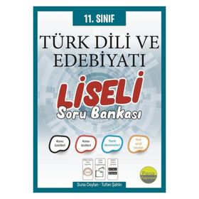 11. Sınıf Türk Dili ve Edebiyatı Liseli Soru Bankası-Pano Yayınları