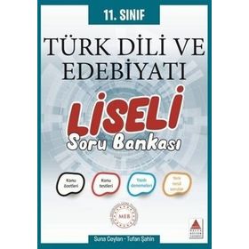11. Sınıf Türk Dili ve Edebiyatı Liseli Soru Bankası-Pano Yayınları