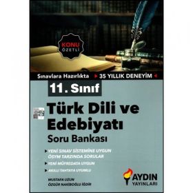 11.Sınıf Türk Dili Ve Edebiyatı Ödev Fasikülleri Aydın Yayınları